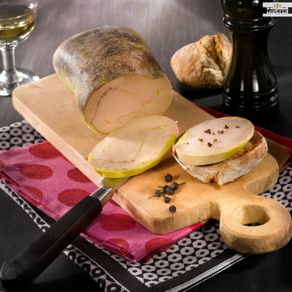 Coupe foie gras inox et bambou Lafitte