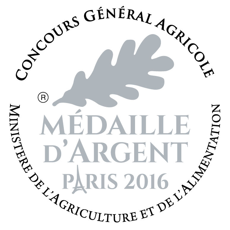 Médaille d'Argent au Concours Général Agricole 2016